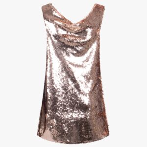 Sialla sequin dress in dusky pink