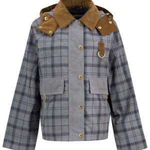 Carnforth casual jacket in grey tartan